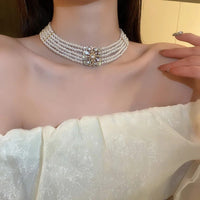 Collier Choker Perles