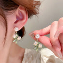 Boucles d'oreilles Fleur