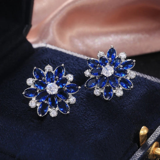 Boucles d'oreilles Fleur