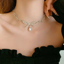 Collier Choker Papillon