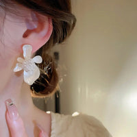 Boucles d'oreilles fleur