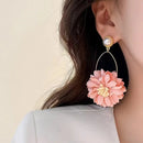 Boucles d'oreilles fleur