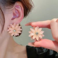 Boucles d'oreilles Fleur