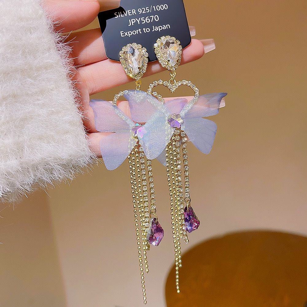 Boucles d'oreilles Papillon