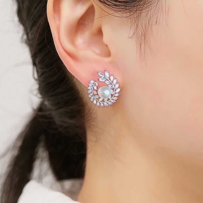 Boucles d'oreilles Perles