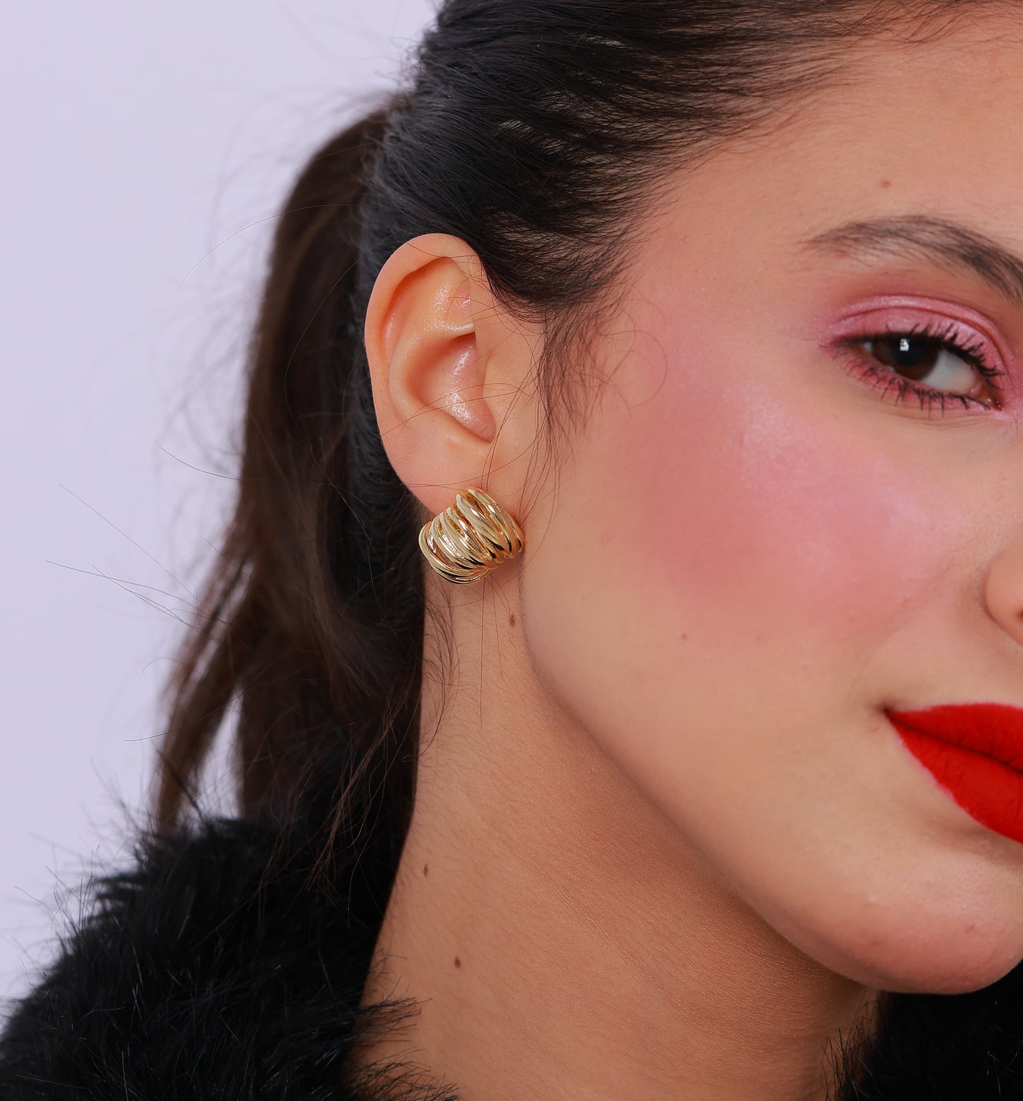 Boucle D'oreille Saffron Glow