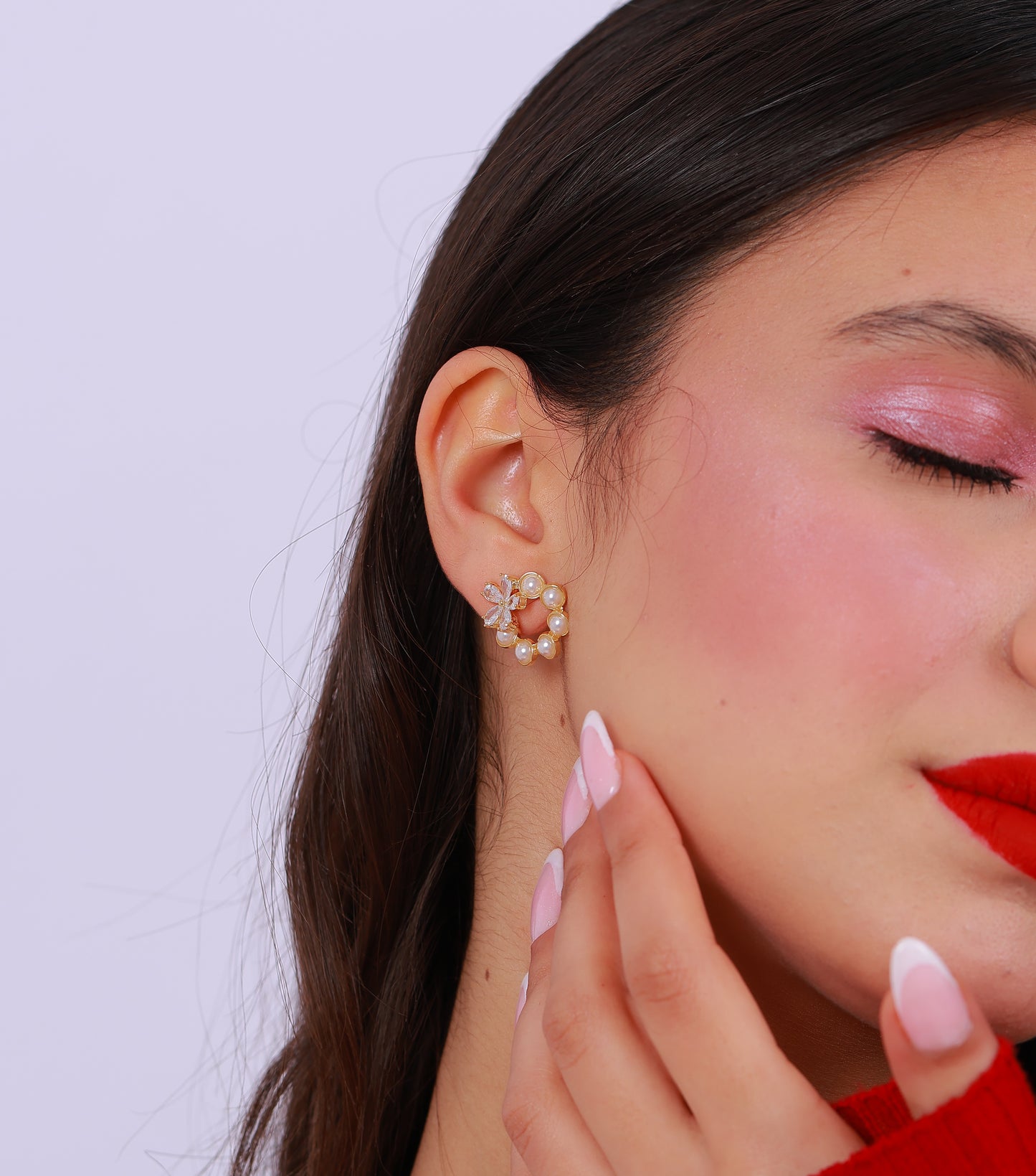 Boucle D'oreille Andiana Pearls