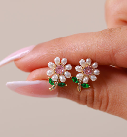 Boucle D'oreille Jade Stone
