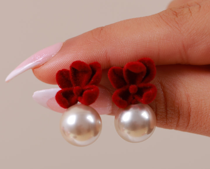 Boucle D'oreille Wong Rose
