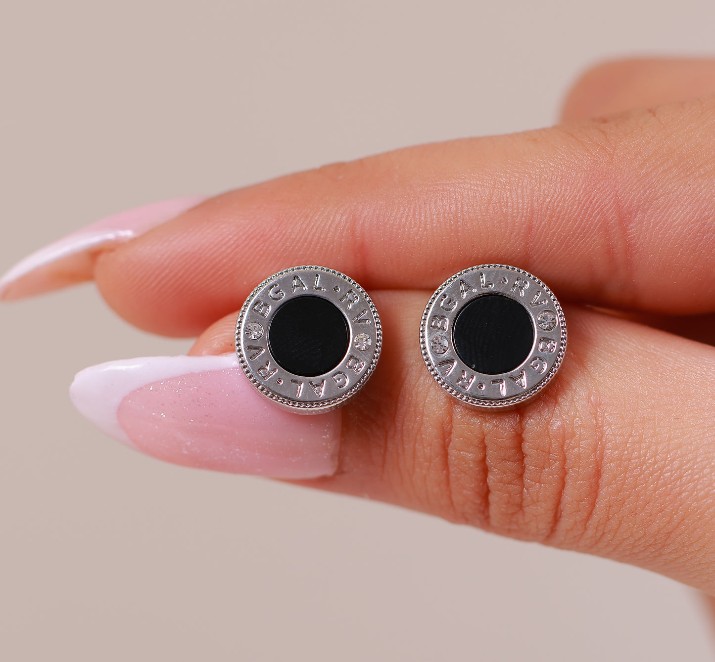 Boucle D'oreille Allen Black