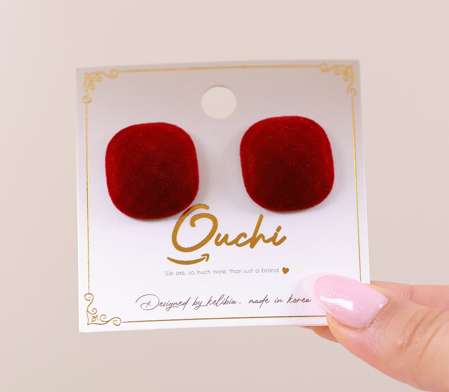 Boucle D'oreille Garnet Stone