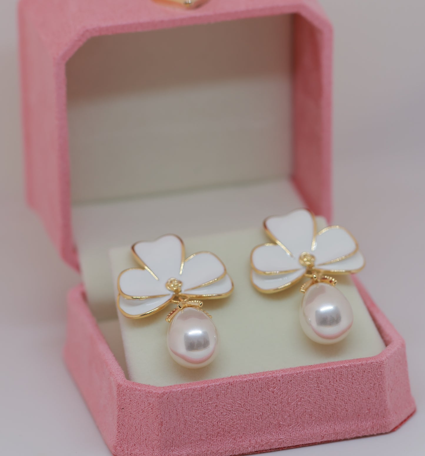 Boucle D'oreille Weber Rose