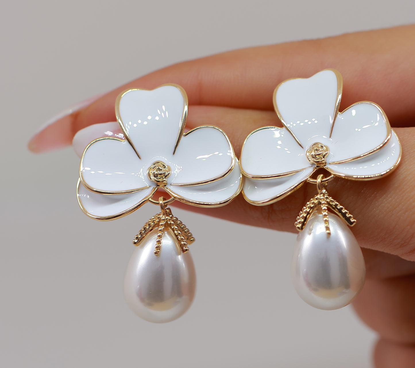 Boucle D'oreille Weber Rose