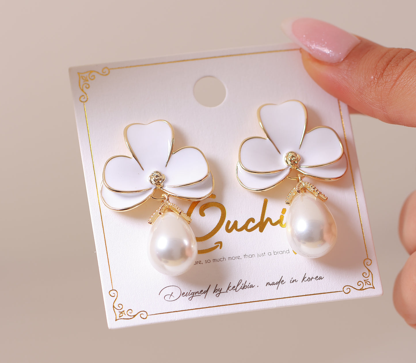 Boucle D'oreille Weber Rose