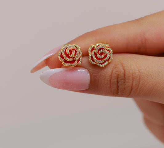 Boucle D'oreille Wallace Rose