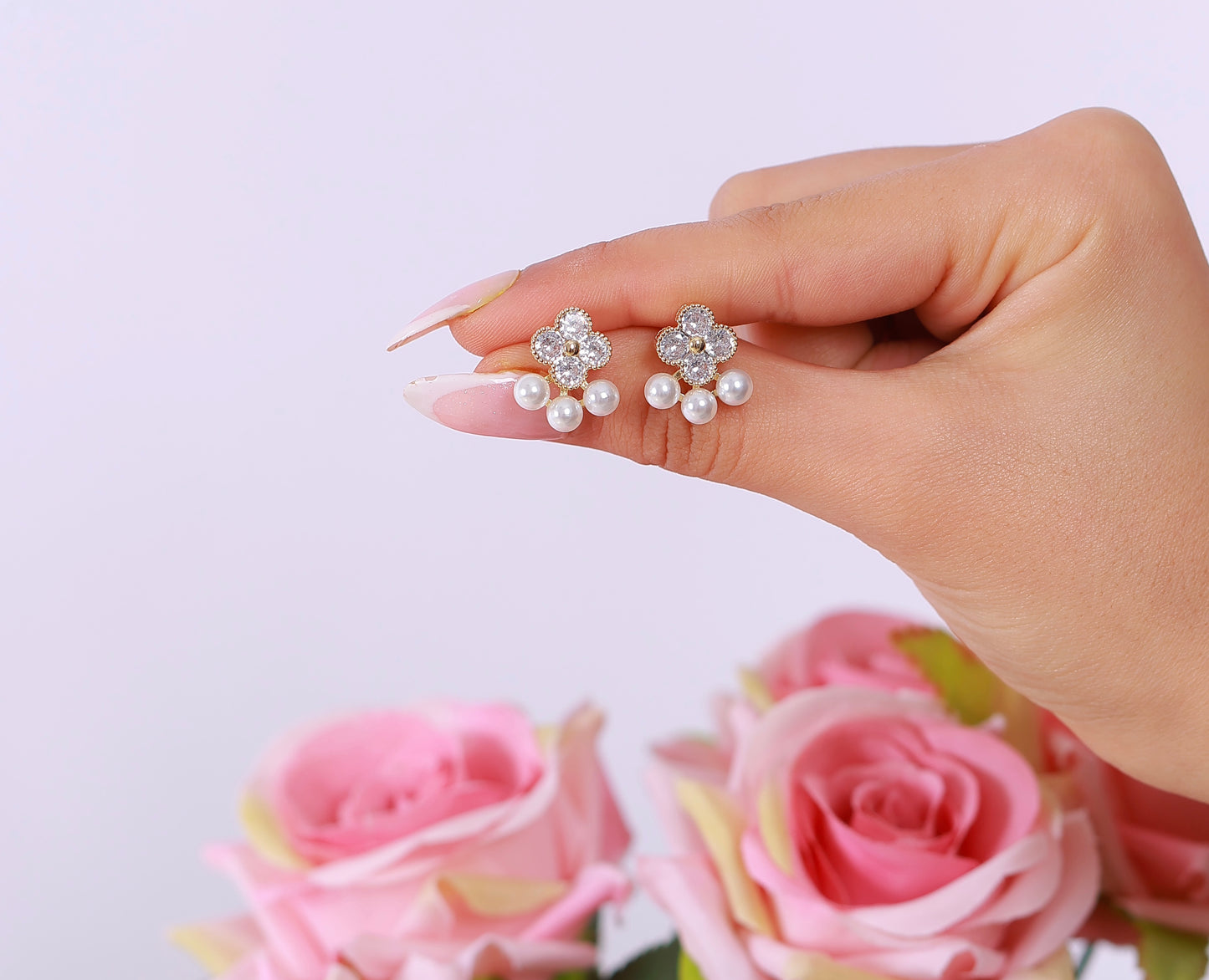 Boucle D'oreille Biwa Pearls