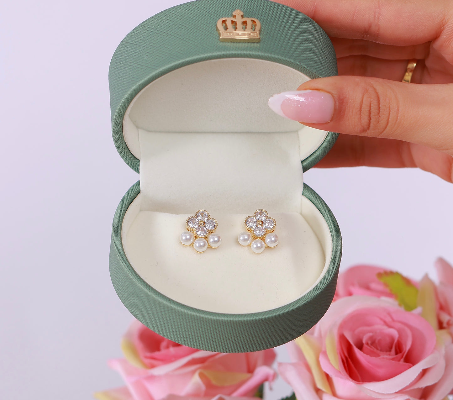 Boucle D'oreille Biwa Pearls