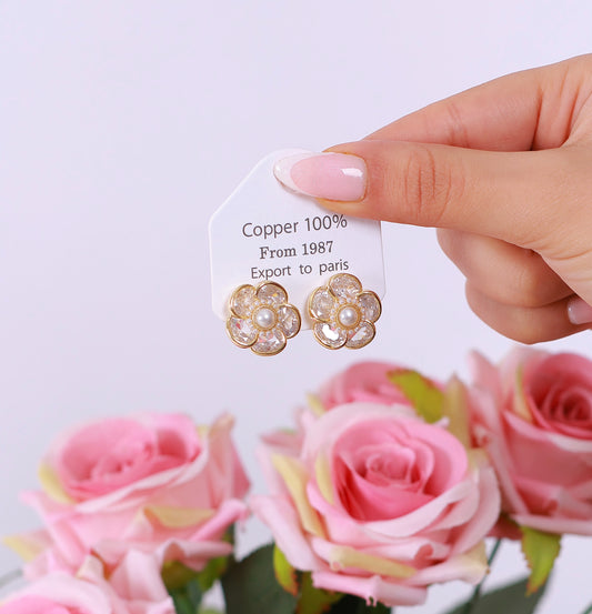 Boucle D'oreille Passionflower