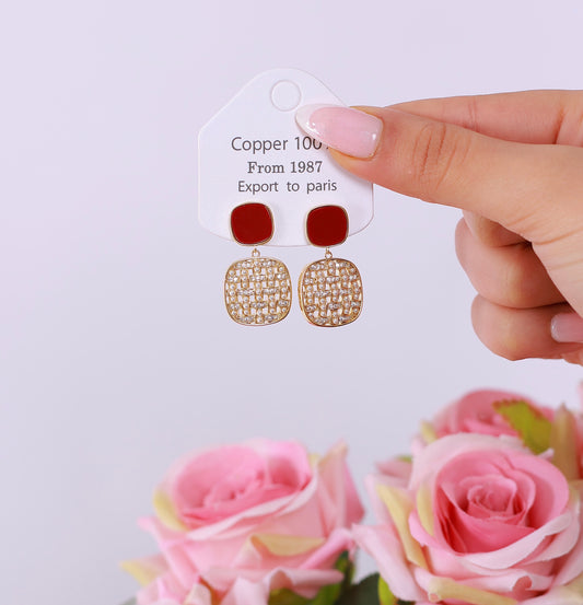 Boucle D'oreille Aster