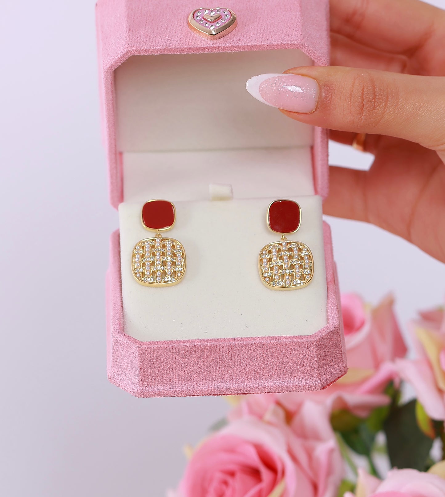 Boucle D'oreille Aster