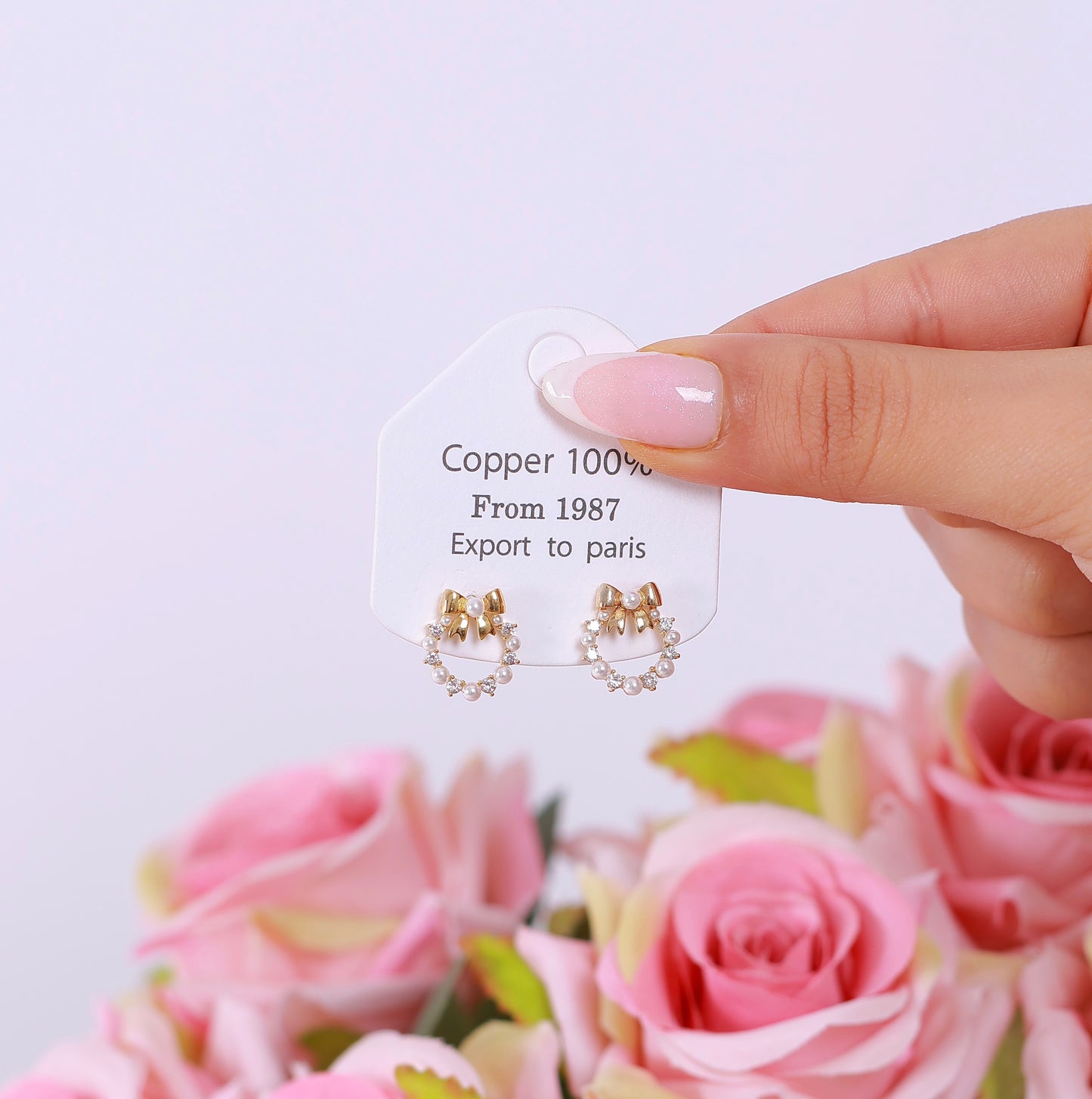 Boucle D'oreille Pumice