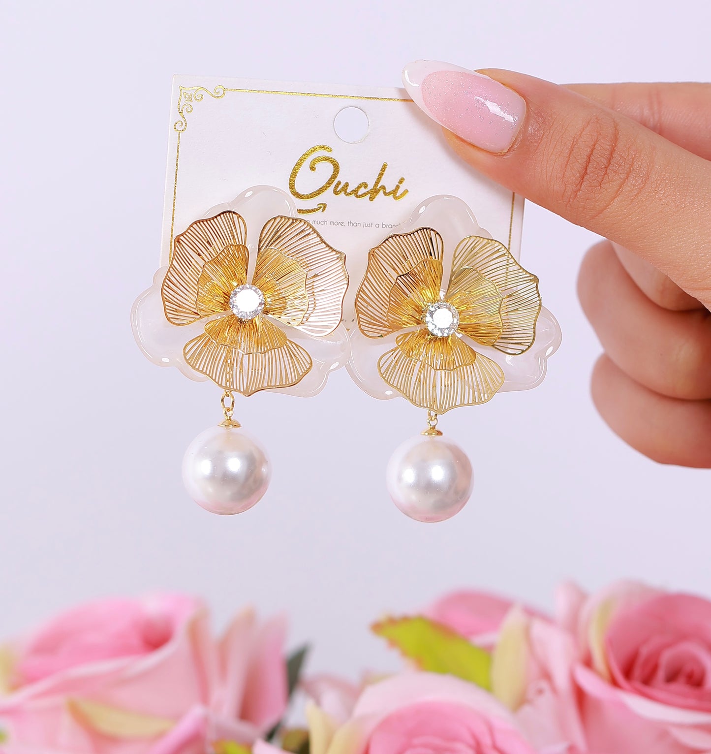 Boucle D'oreille Aster