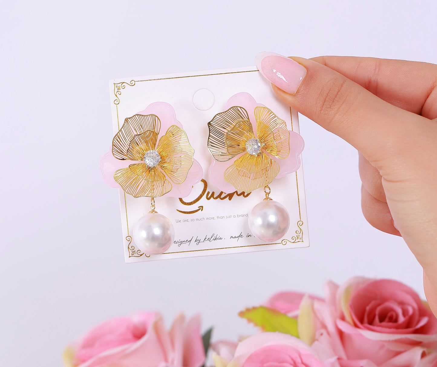 Boucle D'oreille Aster