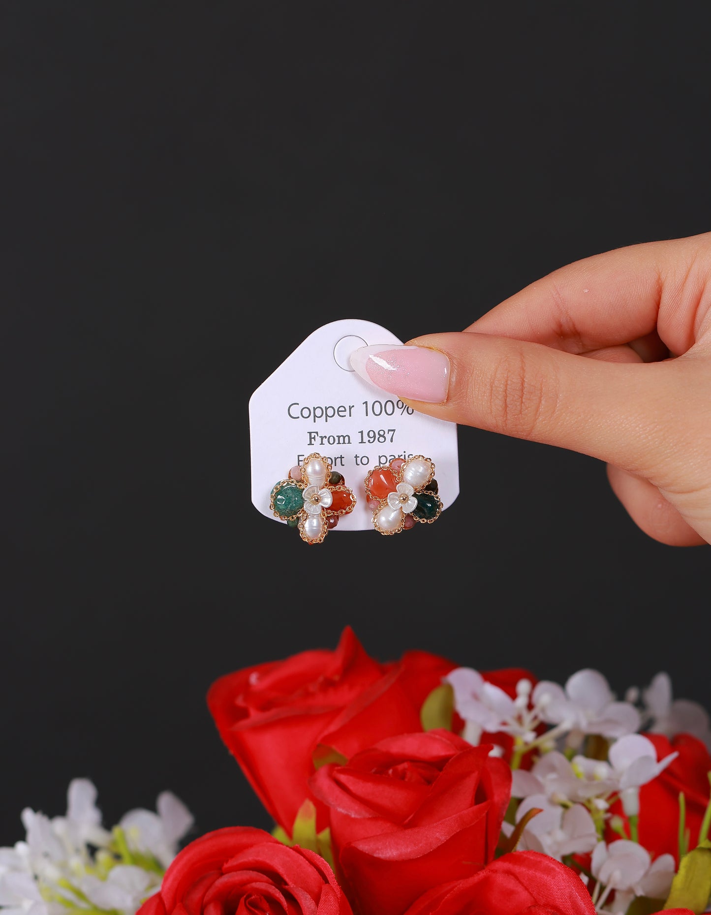 Boucle D'oreille Mira Halo