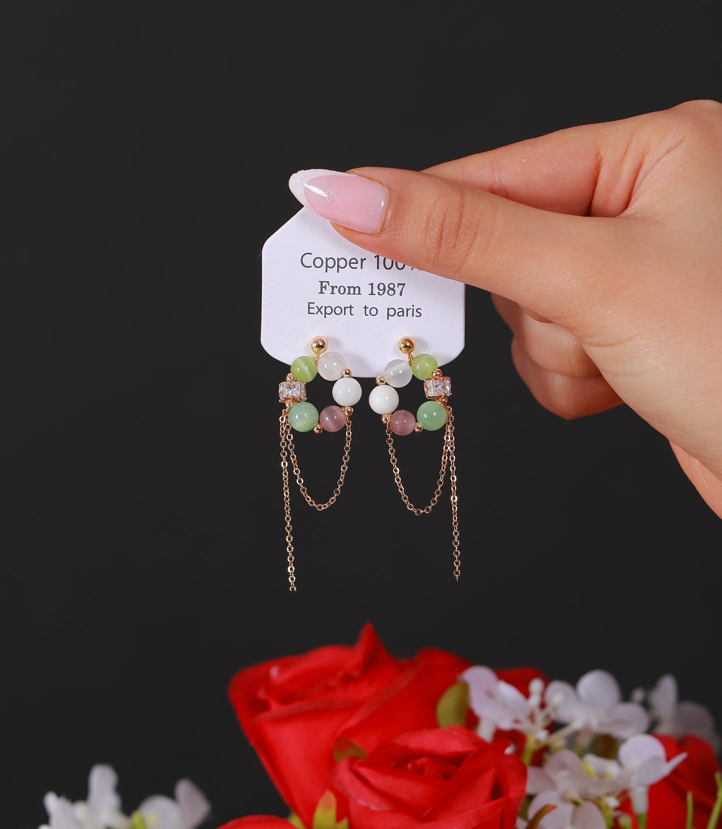 Boucle D'oreille Raven Gleam