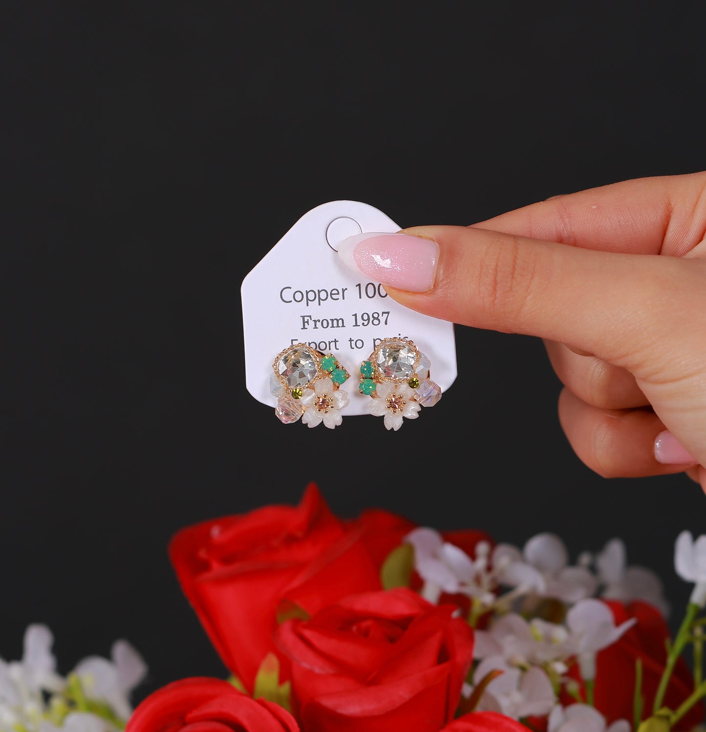 Boucle D'oreille Marcella Rose