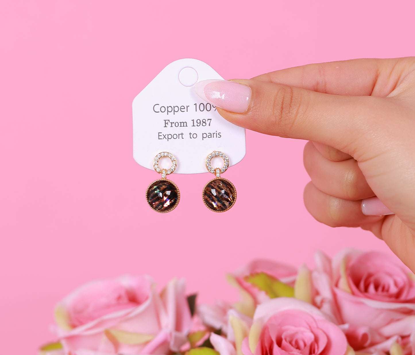 Boucle D'oreille Solar Burst