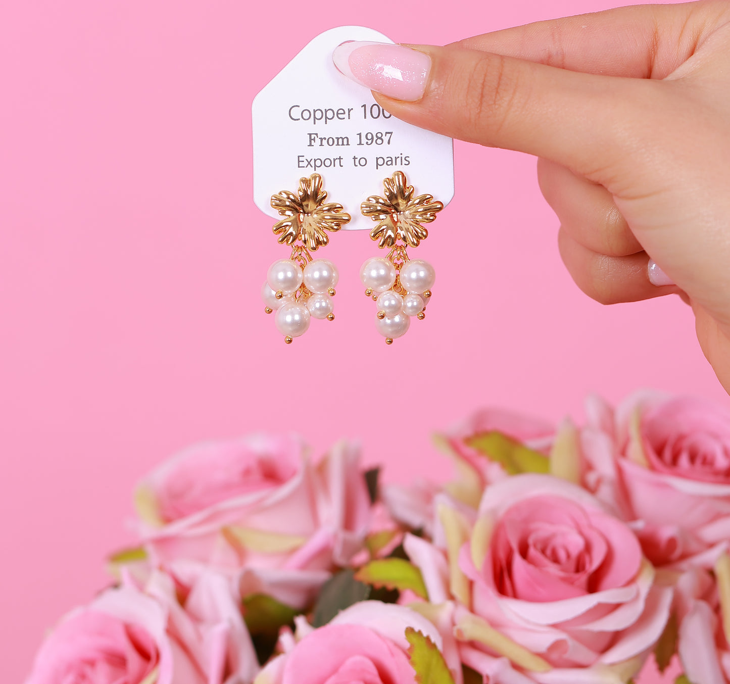 Boucle D'oreille Nova Pearl