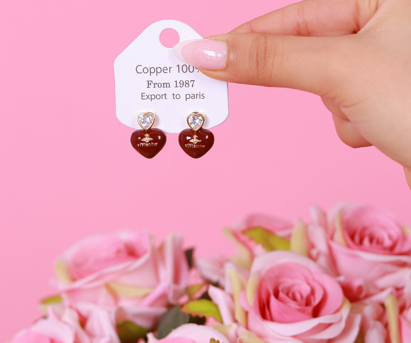 Boucle D'oreille Dune Heart