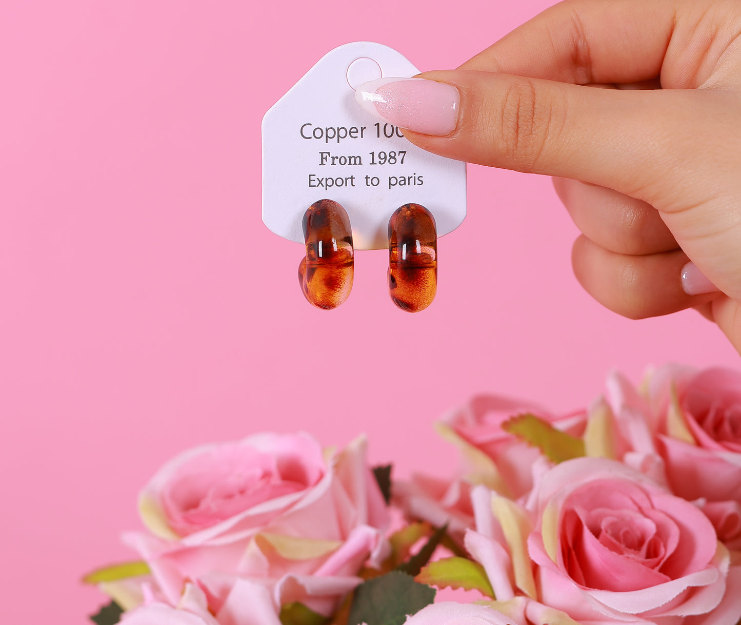 Boucle D'oreille Circle Dot