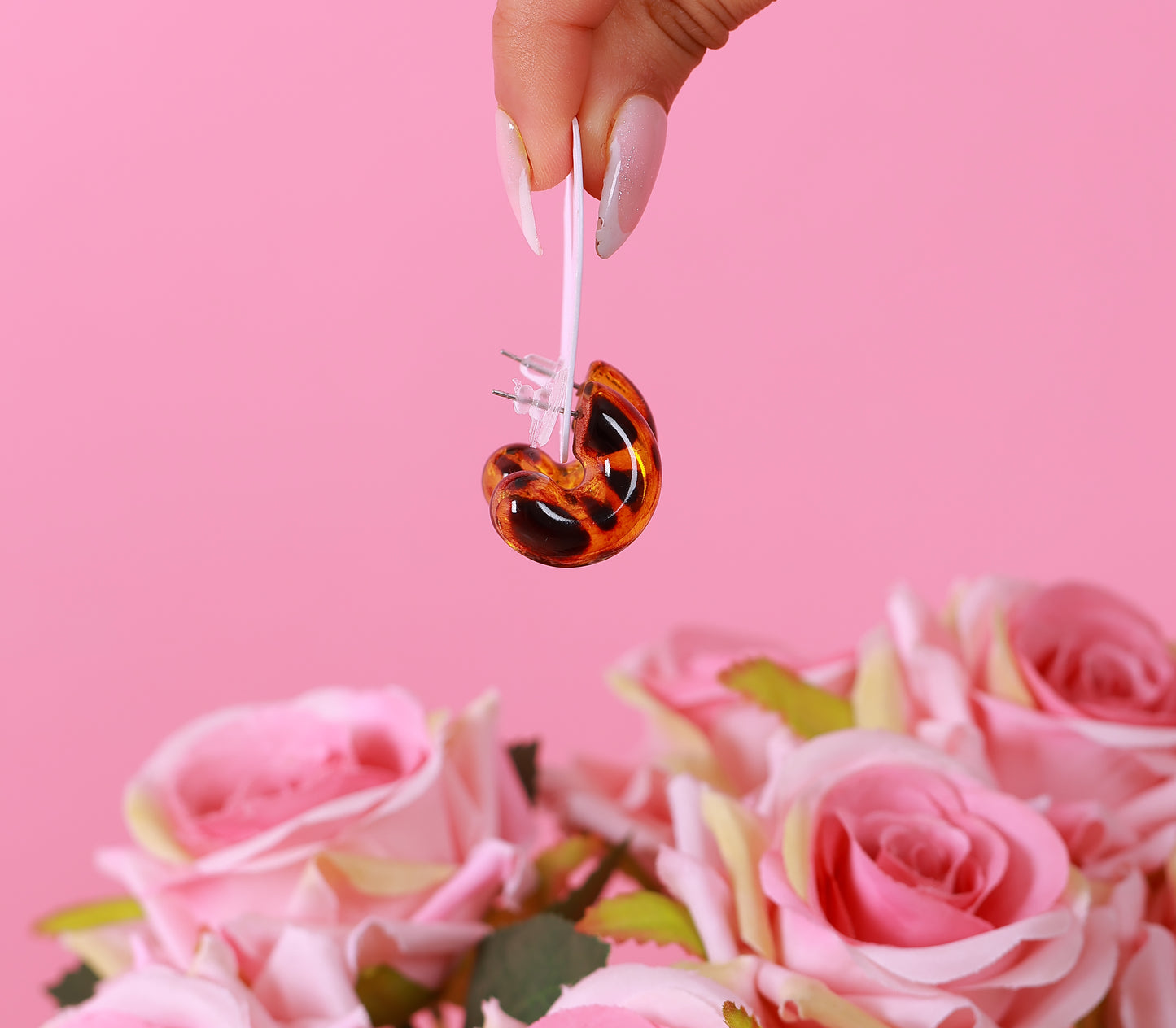 Boucle D'oreille Circle Dot