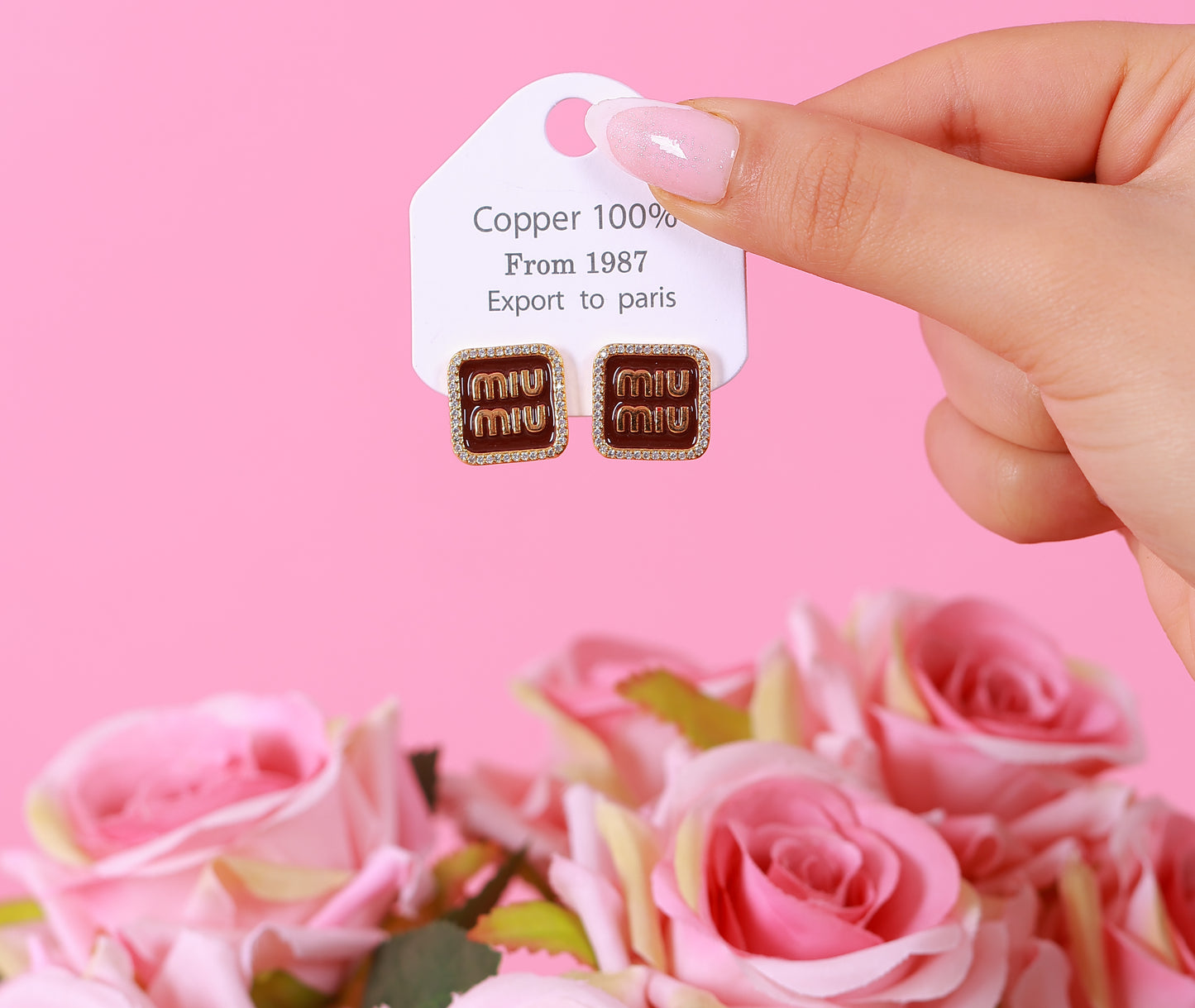 Boucle D'oreille Geo Thread