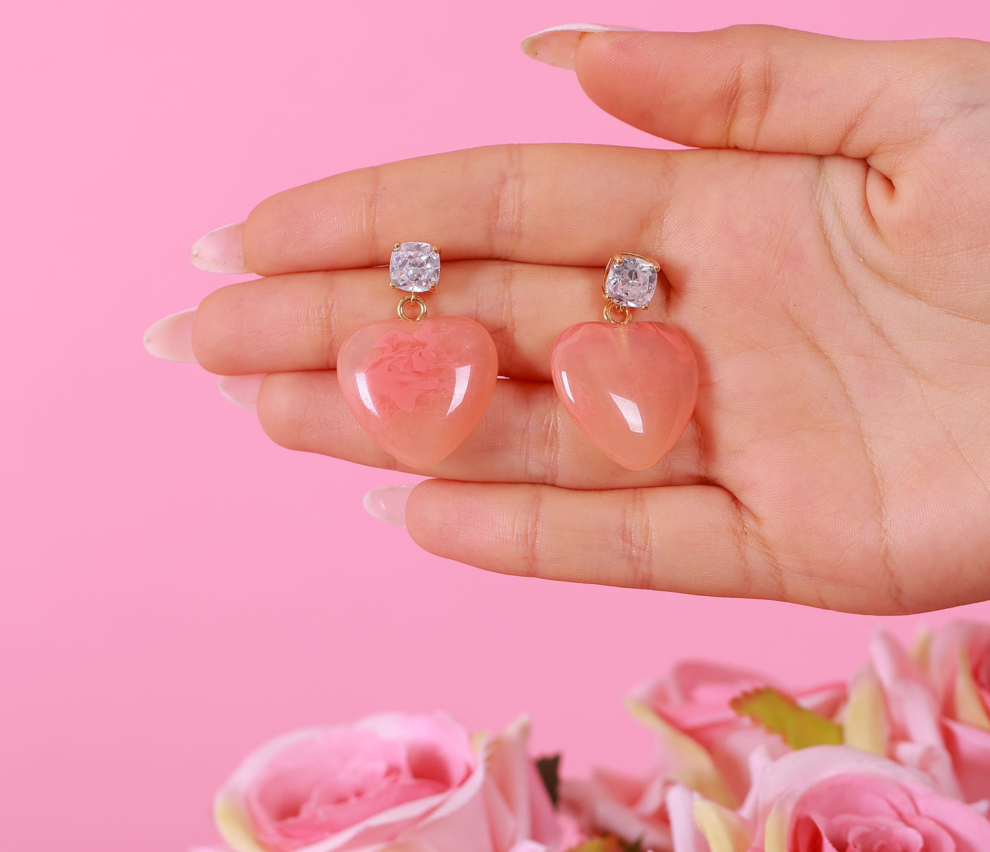 Boucle D'oreille Bianca Pink