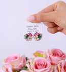 Boucle D'oreille Tropical Hibscus