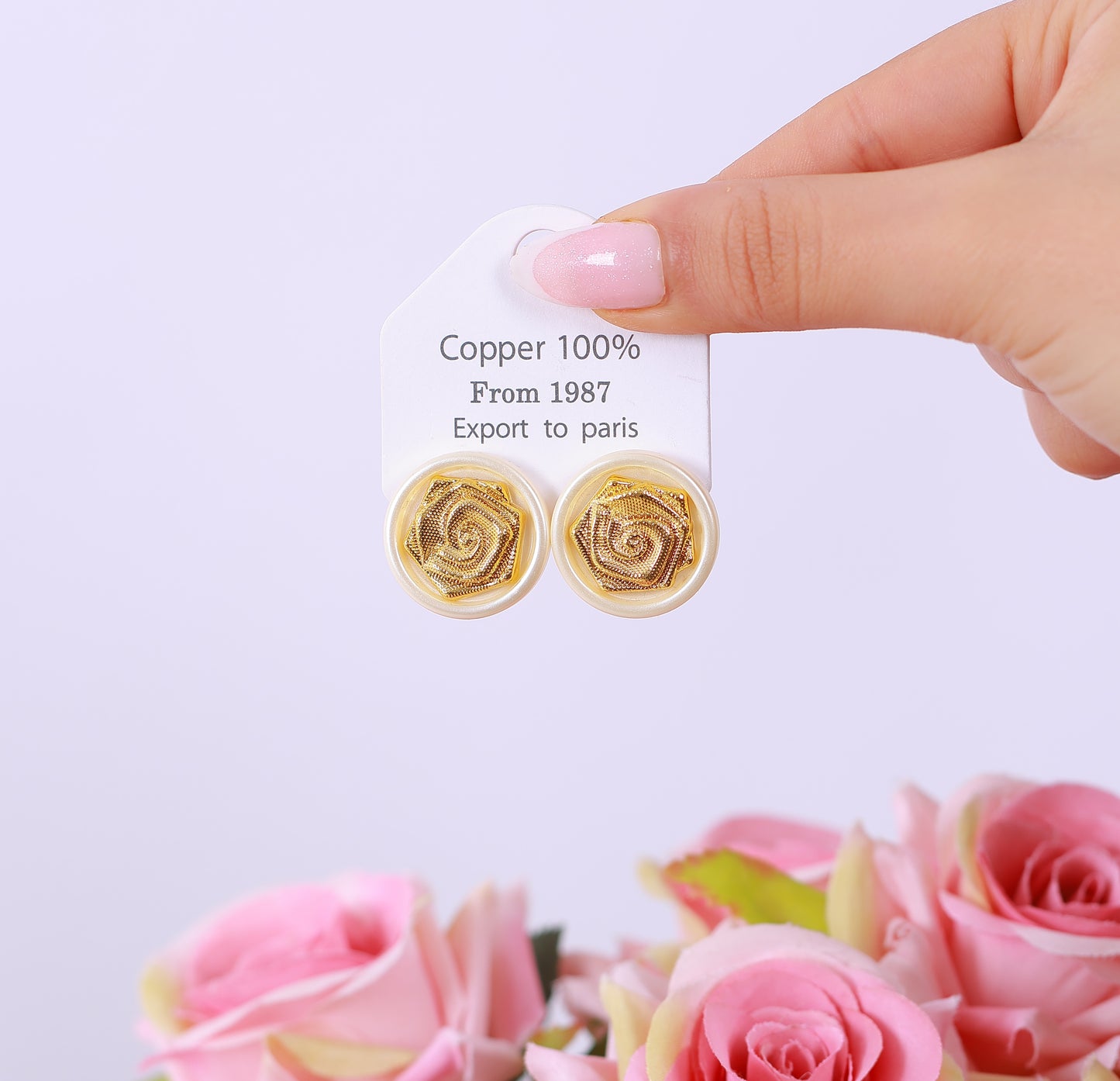 Boucle D'oreille Golden Glow