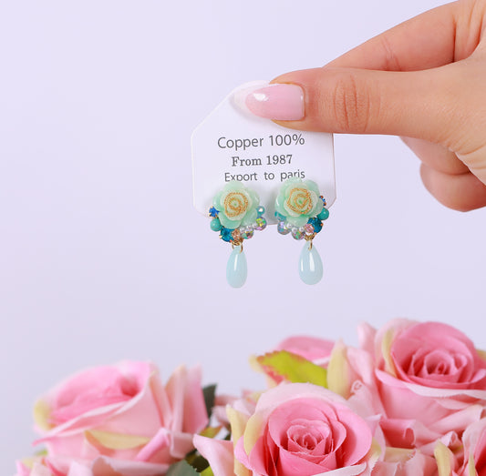 Boucle D'oreille Peony