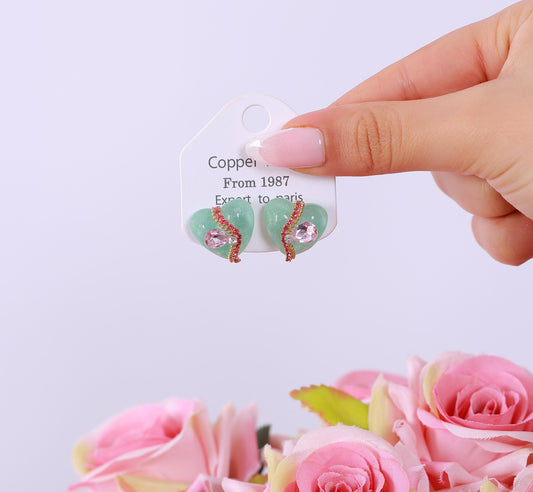 Boucle D'oreille Clover Heart