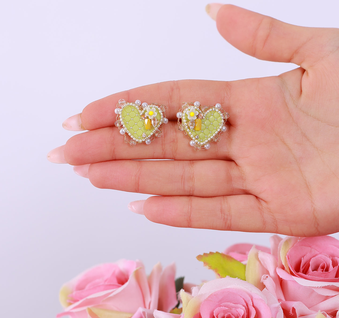 Boucle D'oreille Nebula Heart