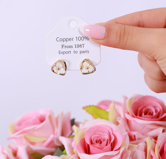 Boucle D'oreille Aurora Rose