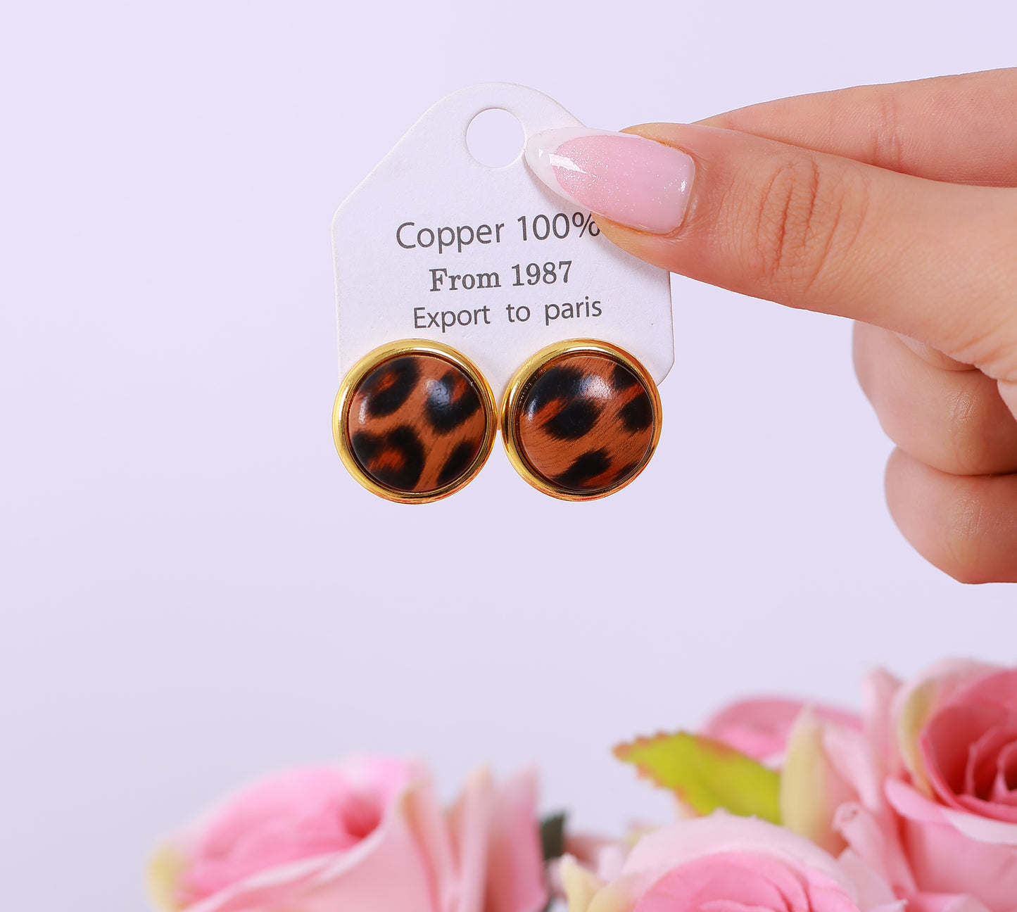 Boucle D'oreille Onyx Gold