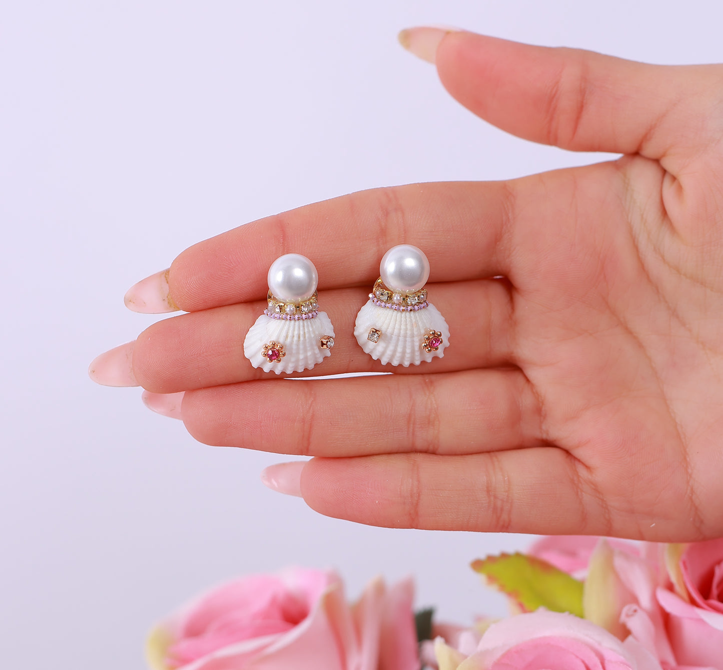 Boucle D'oreille Seraphina White