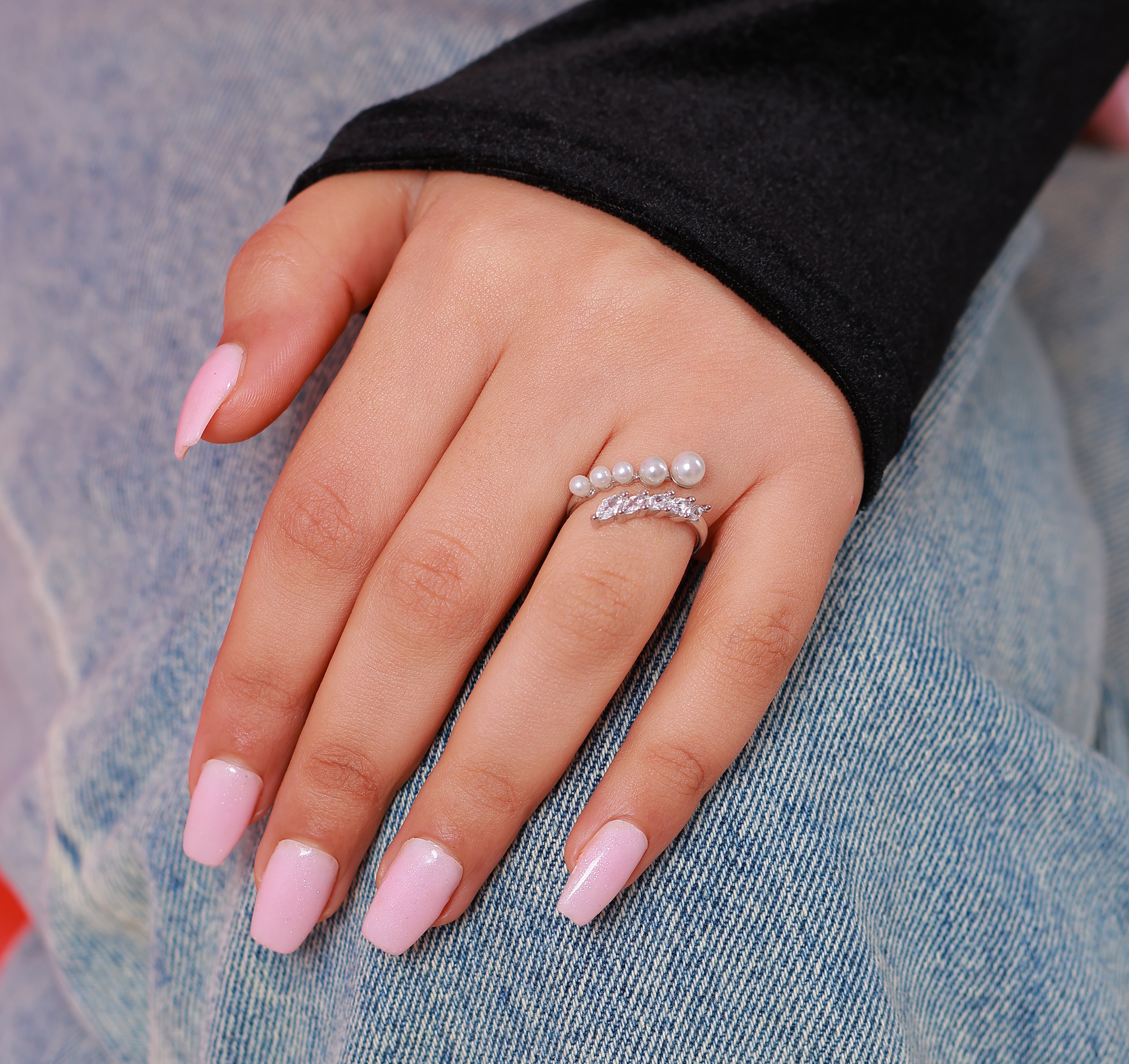 Bague Perles