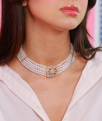 Collier Choker Perles