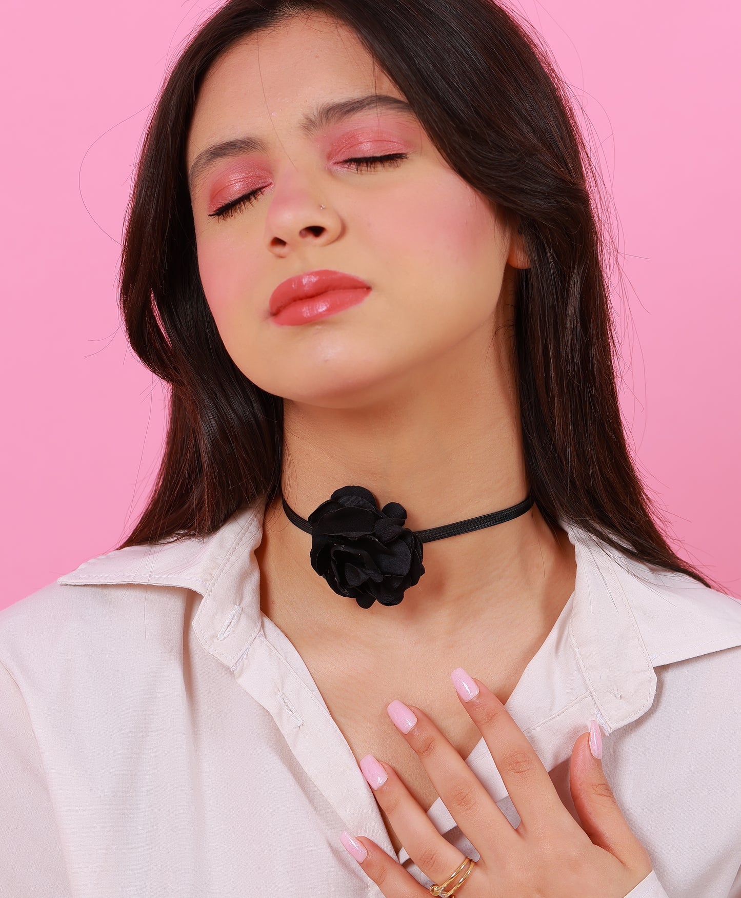 Collier Choker Fleur