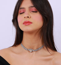 Collier Choker Coeur