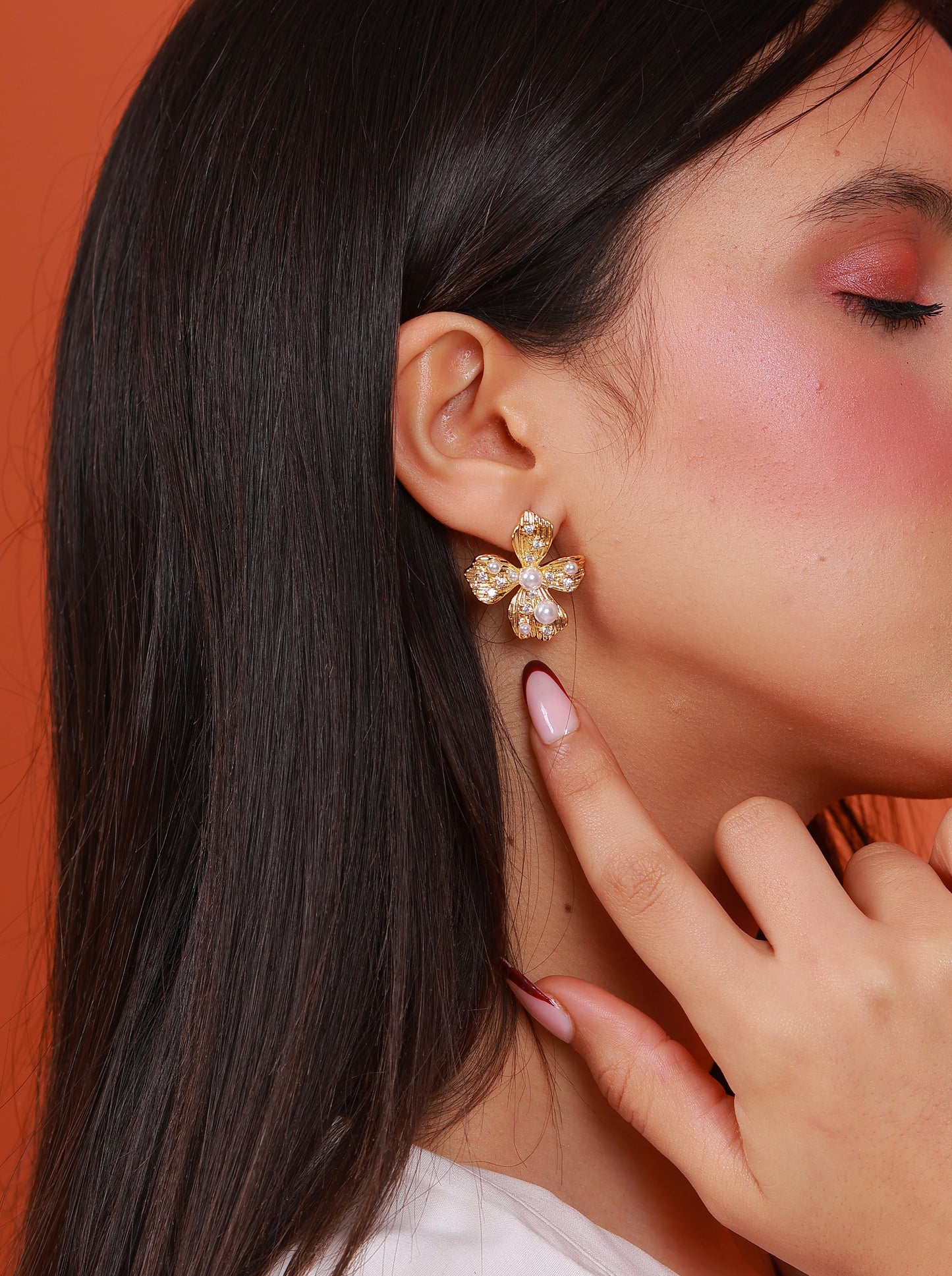 Boucle D'oreille Lustrous Alloy